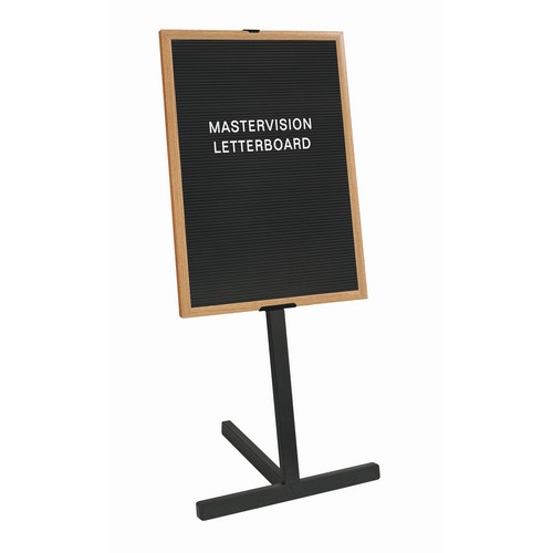 Letter Board Stand 24x36" Beech, Wood Frame