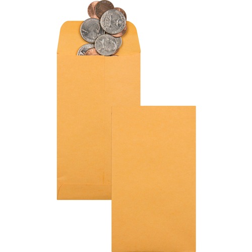 ENVELOPE,COIN,#5.5,KRAFT