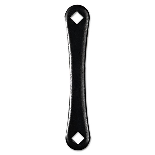No. 5 Acetylene-Valve Box Wrench, 3 1/8" Tool Length, .194" Opening, Black Oxide