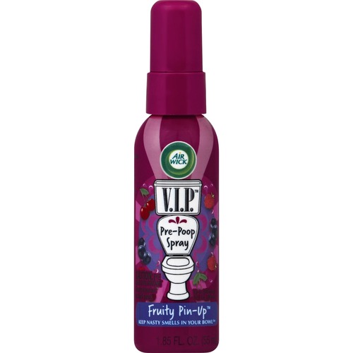 Reckitt Benckiser  Toilet Spray,Odor-reducing,Fruity Pin-Up,1.85 fl oz 6/CT,MI