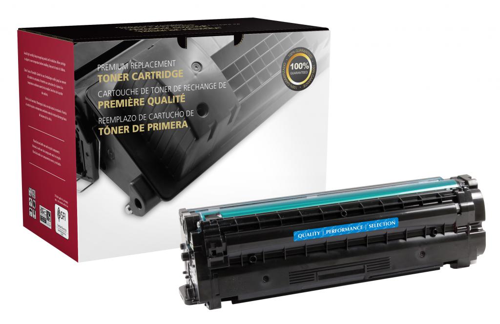 CIG Remanufactured Cyan Toner Cartridge (Alternative for Samsung CLT-C505L) (3500 Yield)