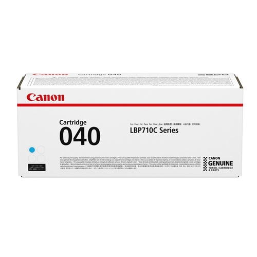 Canon 0458C001 (Cartridge 040) Cyan OEM Toner Cartridge