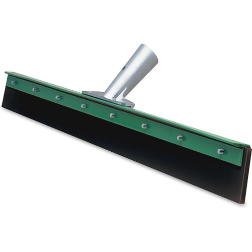 Unger  Floor Squeegee, Straight, 24", 6/CT, Green