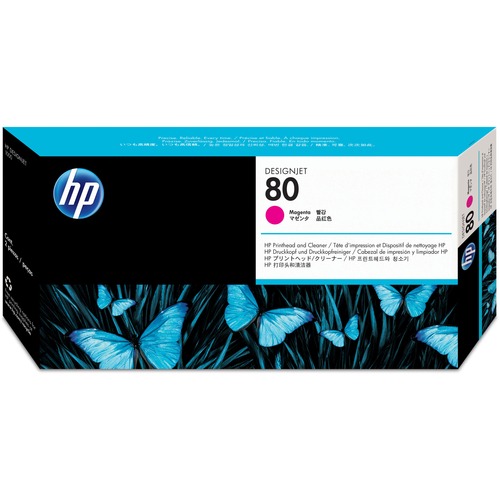 Hewlett-Packard  HP80 Printhead/Printhead Cleaner, Magenta