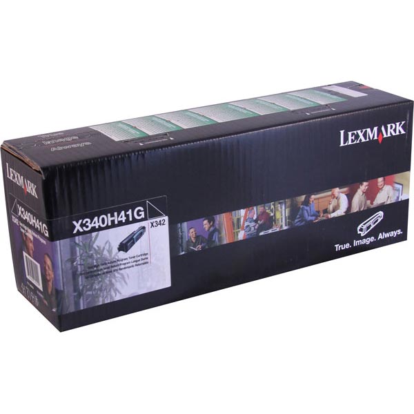 Lexmark X340H41G Black OEM High Yield Toner Cartridge