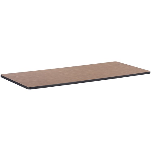 Lorell  Tabletop, Rectangular, Laminate, 30"x72", Medium Oak