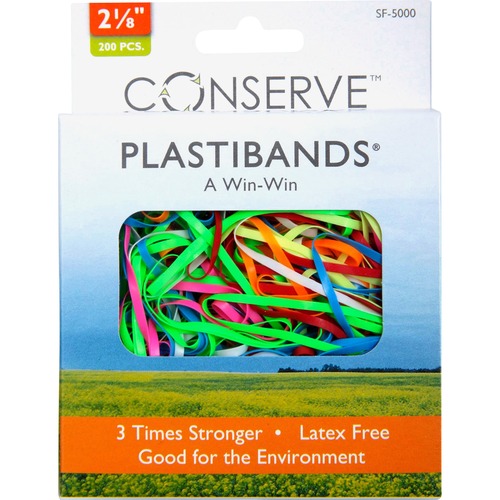 PLASTIBANDS,2.13",200CT,AST