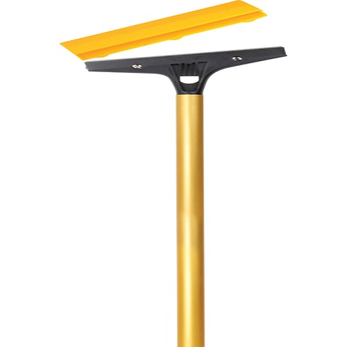 Ettore Products  Floor Scraper, Heavy-Duty, 4" Scraper, 48" Handle, Gold