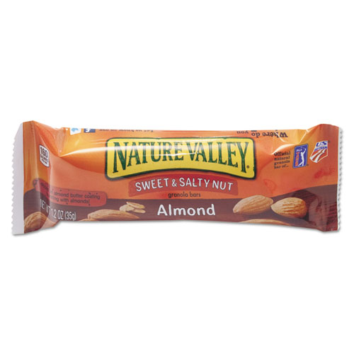 GRANOLA BARS, SWEET AND SALTY NUT ALMOND CEREAL, 1.2 OZ BAR, 16/BOX