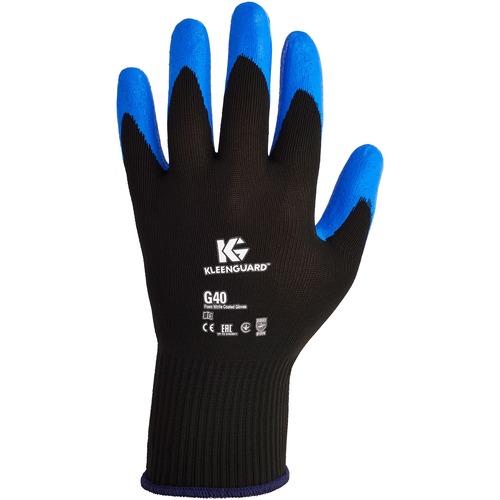 G40 Nitrile Coated Gloves, 220 Mm Length, Small/size 7, Blue, 12 Pairs