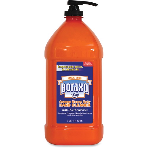 ORANGE HEAVY DUTY HAND CLEANER, 3 L PUMP BOTTLE, 4/CARTON