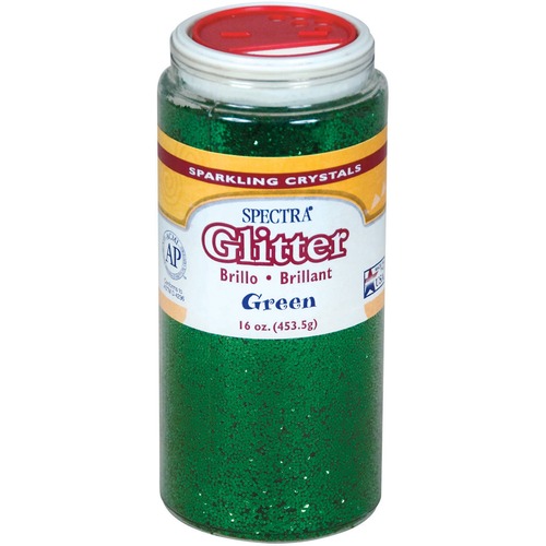 GLITTER,SPECTRA,16OZ,GREEN