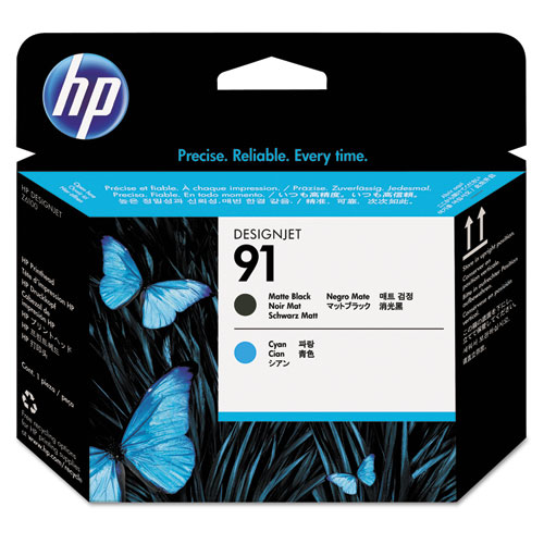 HP C9460A (HP 91) Black, Cyan OEM Printhead Inkjet Cartridge