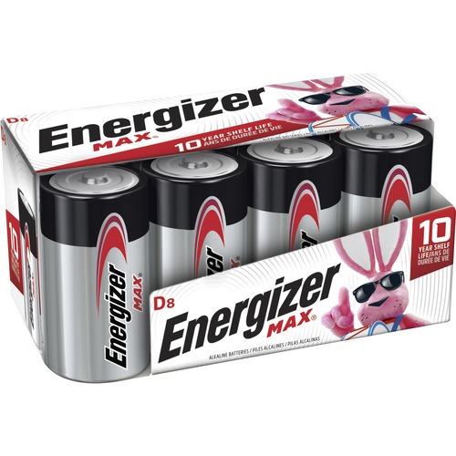 BATTERY,ALKA,D,8PK,ENGZR