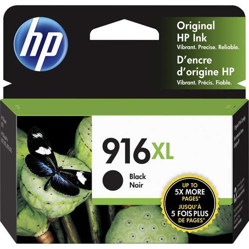 Hewlett-Packard  Ink Cartridge, f/ OfficeJet Pro 8025, 1500 Pages, BK