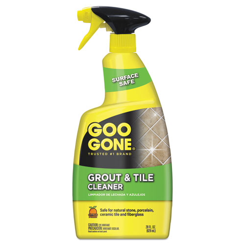 GROUT AND TILE CLEANER, CITRUS SCENT, 28 OZ TRIGGER SPRAY BOTTLE, 6/CT