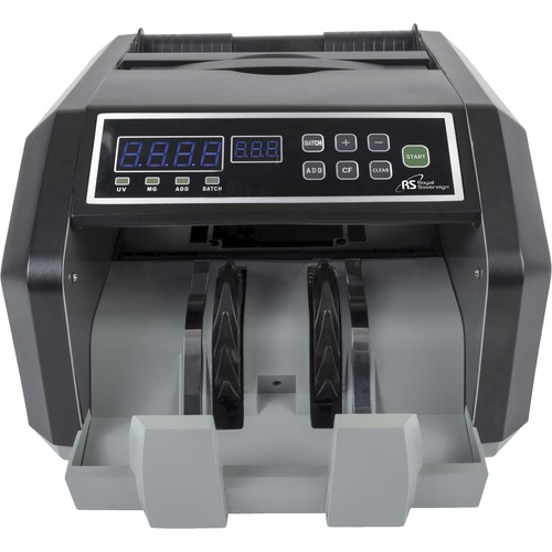 BACK LOAD BILL COUNTER WITH COUNTERFEIT DETECTION, 1400 BILLS/MIN