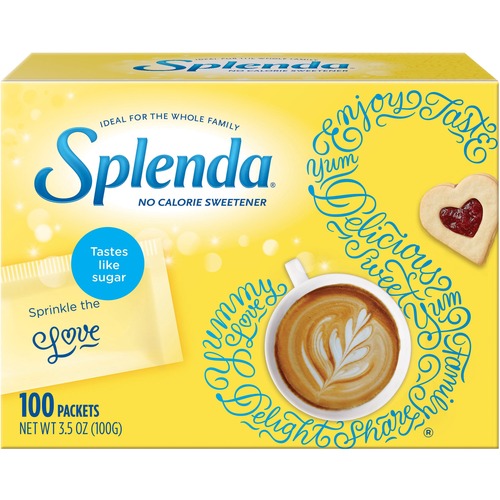 Heartland Food Products Group  Splenda Sugar Substitute Packets, 1.0g, 100/BX