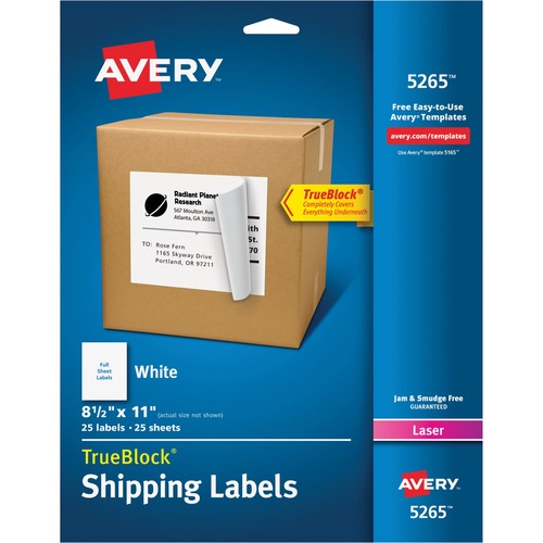 LABEL,LSR,SHEET,8.5X11,25