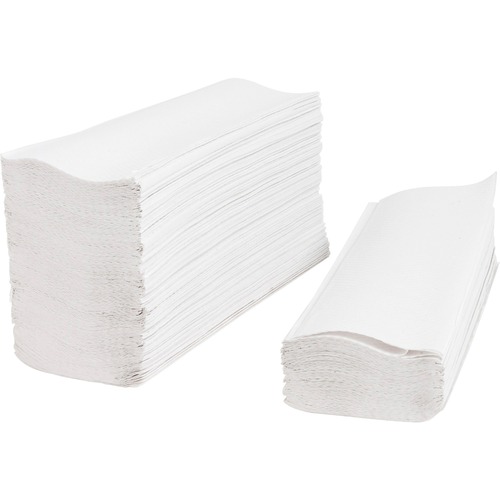 Private Brand  Multifold Towels, 9-2/5"x-1/4", 250SH/PK, White