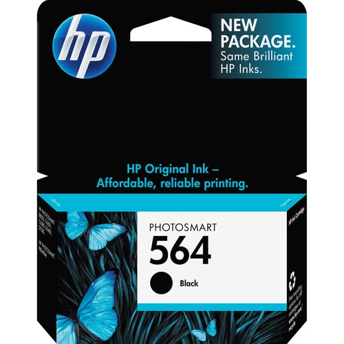 Hewlett-Packard  HP 564 Inkjet Cartridge, 250 Page Yield, Black