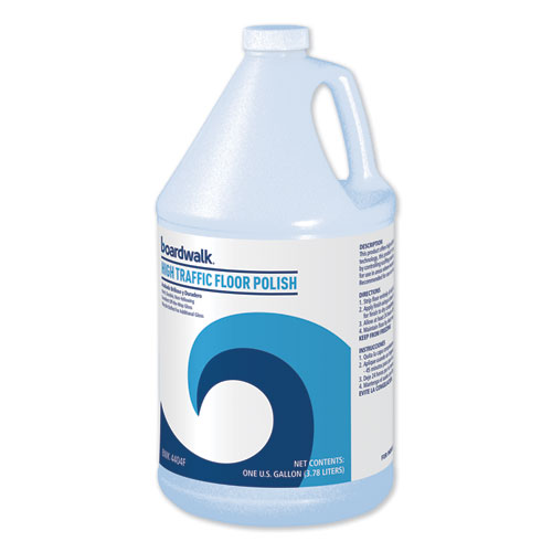 High Traffic Floor Polish, 1 Gal Bottle, 4/carton