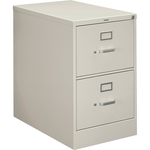 The HON Company  Filing Cabinet,2-Drawer,Lgl,18-1/4"x28-1/2"x29",Light Gray