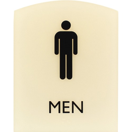 SIGN,8.5X6.75,ADA,MEN,BG