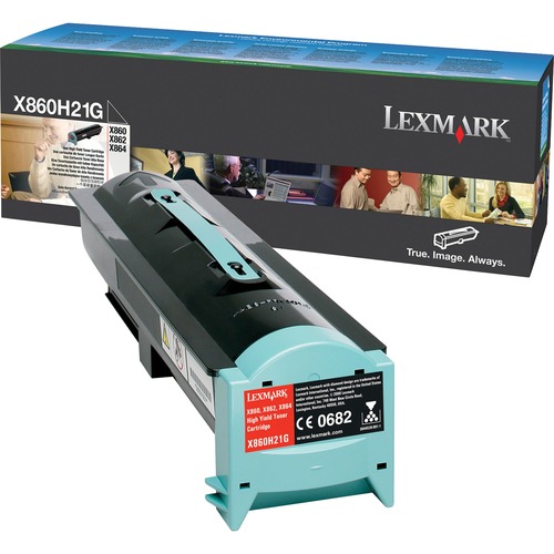 Lexmark X860H21G Black OEM Toner Cartridge