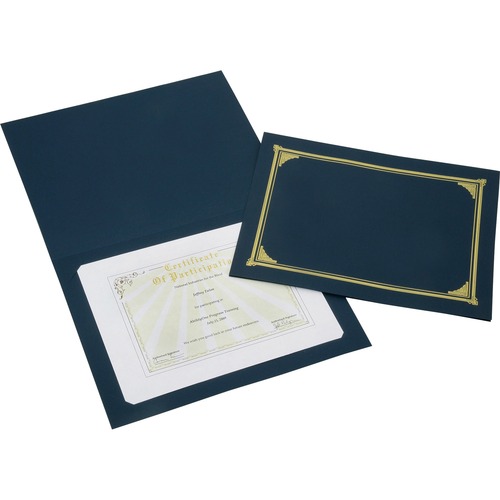 COVER,CERT/DOC,GOLD FOIL,BE