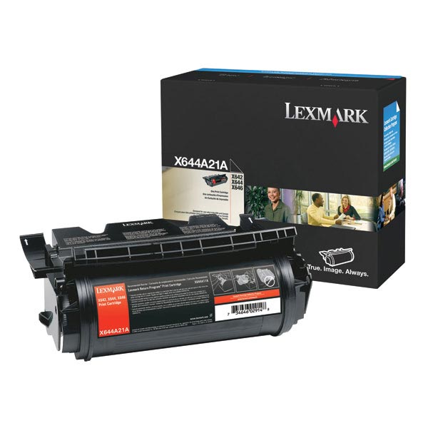 Lexmark X644A21A Black OEM Print Cartridge
