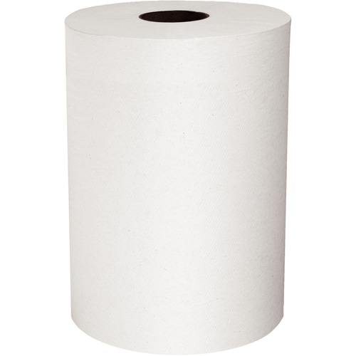 CONTROL SLIMROLL TOWELS, ABSORBENCY POCKETS, 8" X 580FT, WHITE, 6 ROLLS/CARTON