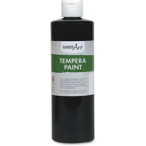 PAINT,TEMPERA,BK,16OZ