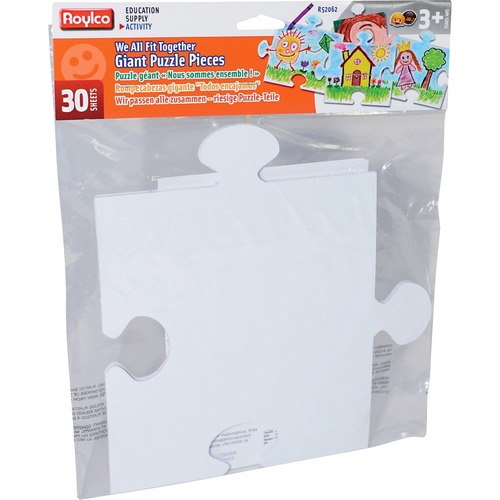 PUZZLE,BLANK,GIANT,30PC