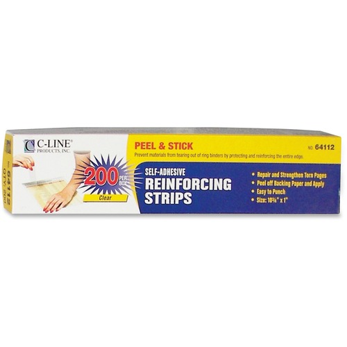 STRIPS,RENFRCNG,10.75X1,CLR