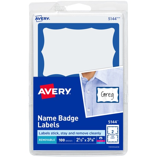 BADGE,ADHESIVE,BE BRDR,100