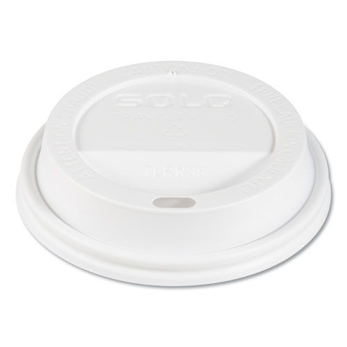 TRAVELER CAPPUCCINO STYLE DOME LID, FITS 10OZ CUPS, WHITE, 100/PACK, 10 PACKS/CARTON