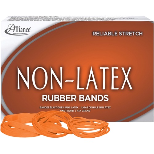 RUBBERBANDS,#54,1LB,ORANGE