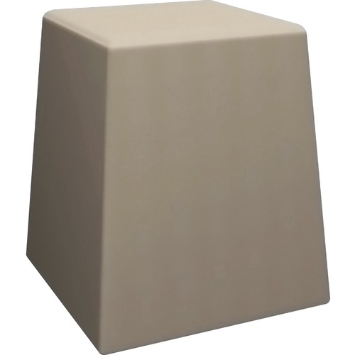 Highpoint  Ottoman, Tapered, 20-1/2"Wx20-1/2"Lx24"H, Beige