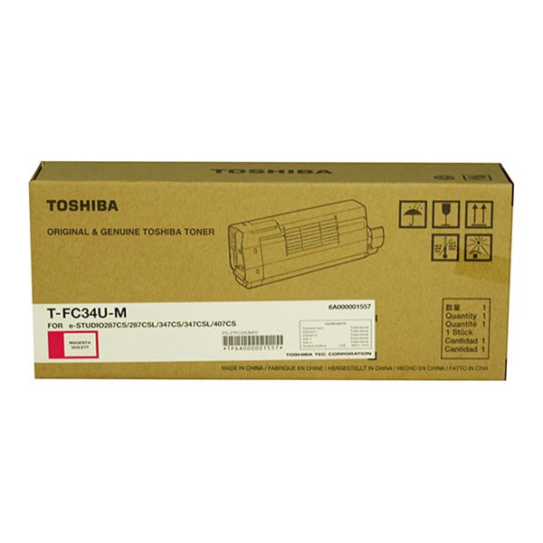 Toshiba TFC34UM Magenta OEM Toner Cartridge
