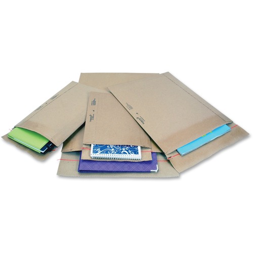 JIFFY PADDED MAILER, #0, PAPER LINING, SELF-ADHESIVE CLOSURE, 6 X 10, NATURAL KRAFT, 250/CARTON