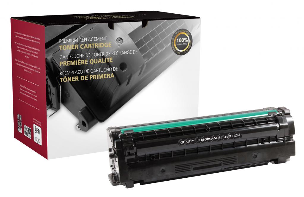 CIG Remanufactured Black Toner Cartridge (Alternative for Samsung CLT-K505L) (6000 Yield)