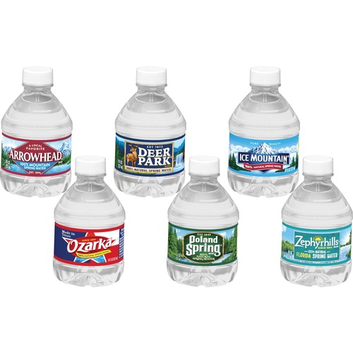 Nestle Waters North America  Natural Spring Water, 8oz, 48/CT, Blue