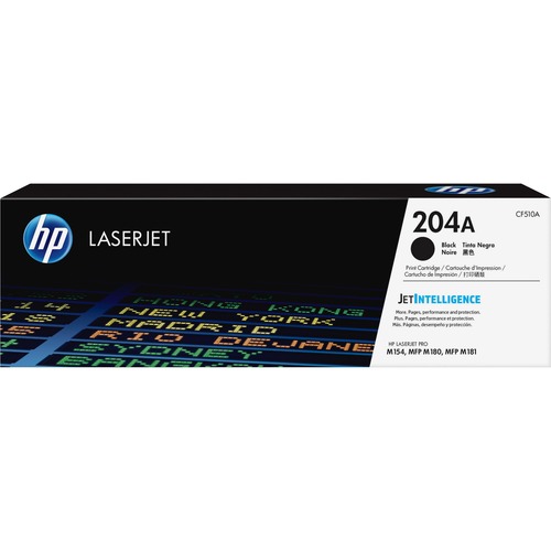 Hewlett-Packard  Toner Cartridge, HP204A, 1,100 Page Yield, Black