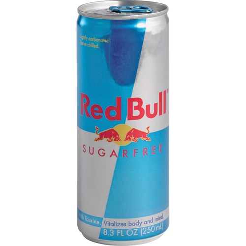 Red Bull Energy Drink  Energy Drink, 8.3oz. Can, 24/CT, Sugar-Free