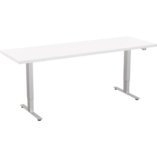 Special-T  Sit/Stand Table, Electric, 3 Stage, 24"x72"x46", White