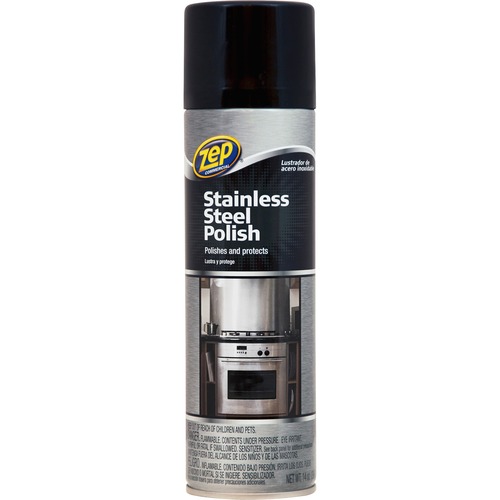 STAINLESS STEEL POLISH, 14 OZ AEROSOL, 12/CARTON