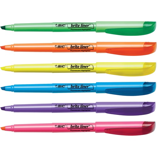 HIGHLIGHTER,BRTLNR,AST,12PK