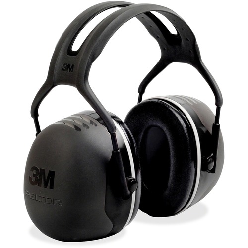 3M  Earmuff Headband, Peltor X5, 31dB NRR, 10/CT, Black