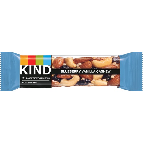 Fruit And Nut Bars, Blueberry Vanilla And Cashew, 1.4 Oz Bar, 12/box